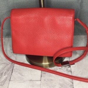 Auxiliary Vibrant Red Crossbody Bag